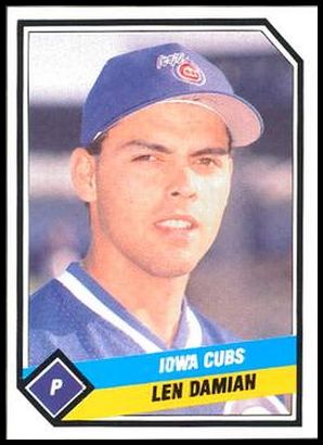 1989 CMC Iowa Cubs Set - Larry Fritsch Cards LLC