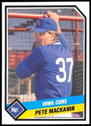 1989 CMC Iowa Cubs Set - Larry Fritsch Cards LLC