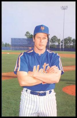 Howard Johnson Glossy Card Stock Barry Colla Photo New York Mets