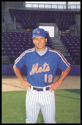 Howard Johnson Glossy Card Stock Barry Colla Photo New York Mets