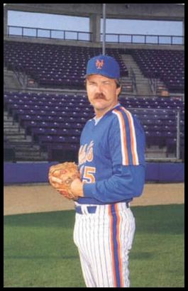 Howard Johnson Glossy Card Stock Barry Colla Photo New York Mets