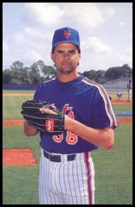 Howard Johnson Glossy Card Stock Barry Colla Photo New York Mets