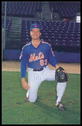 Howard Johnson Glossy Card Stock Barry Colla Photo New York Mets