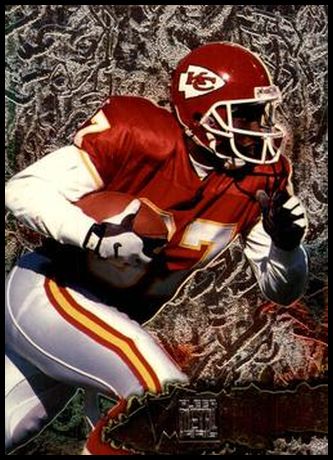 Football Card Images Set: 1996 Fleer Metal