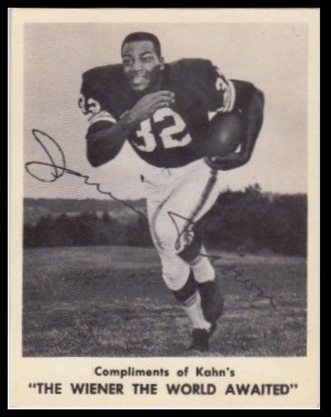 1963 Kahns Football Card - Leo Nomellini