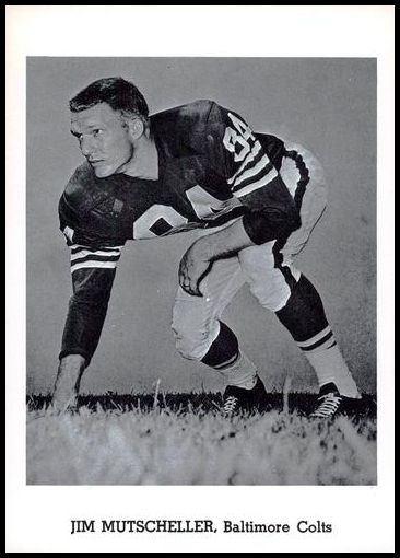 Football Card Images Set: 1960 Jay Publishing Baltimore Colts